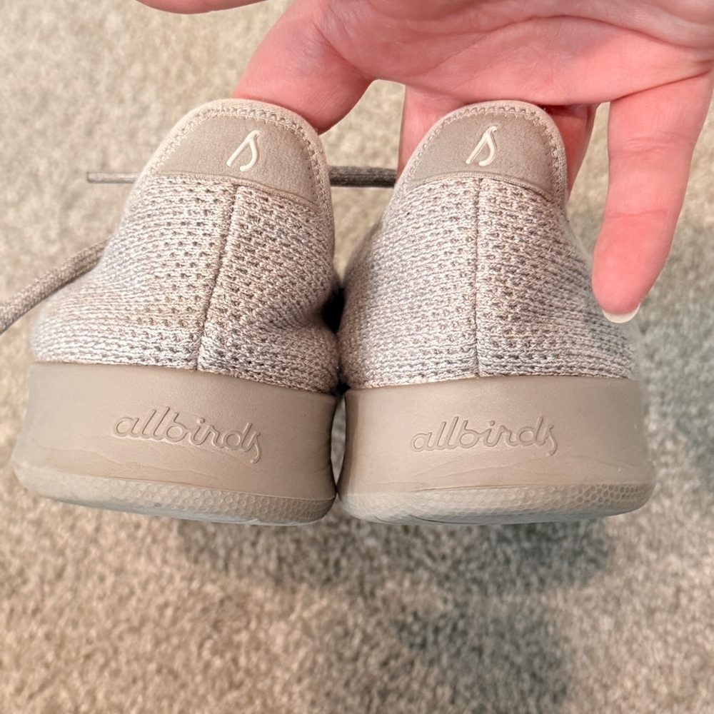 Allbirds Women’s Tree Runners Gray Running Shoes Sneakers Size 9 Natural - Picture 5 of 9